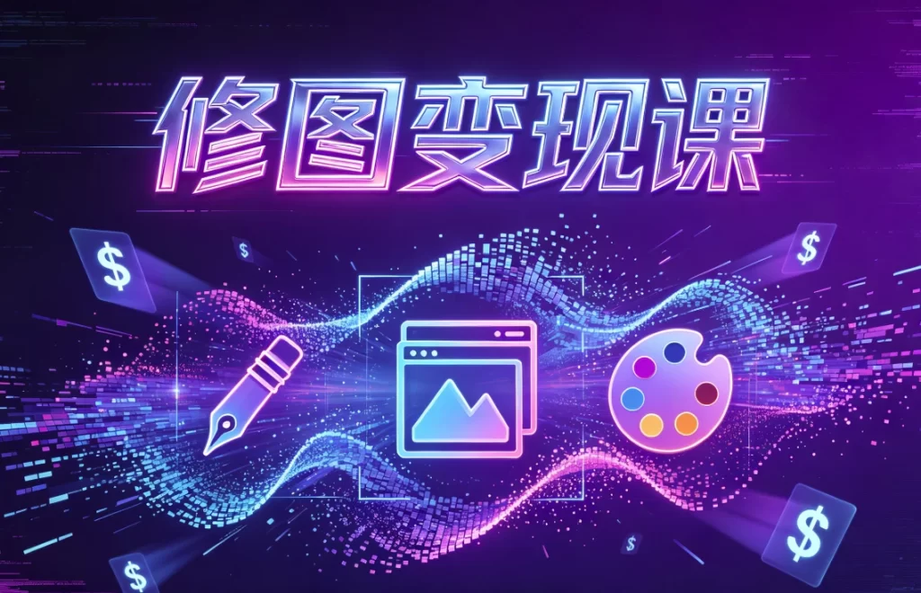 修图变现课 10秒修出高点赞照片